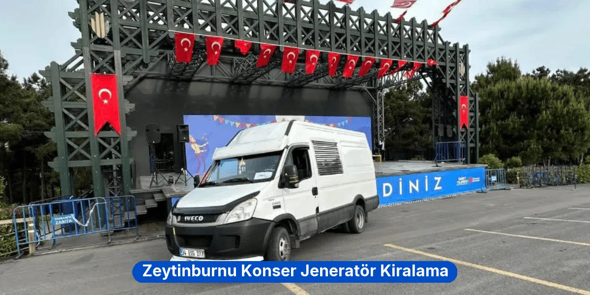 Zeytinburnu Konser Jeneratör Kiralama