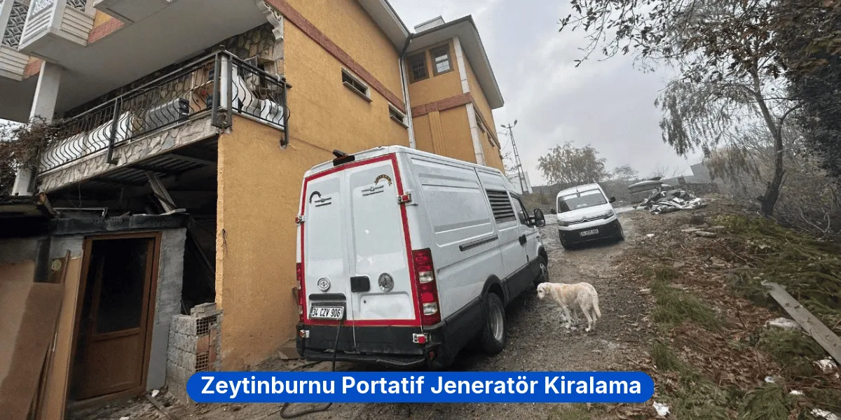 Zeytinburnu Portatif Jeneratör Kiralama